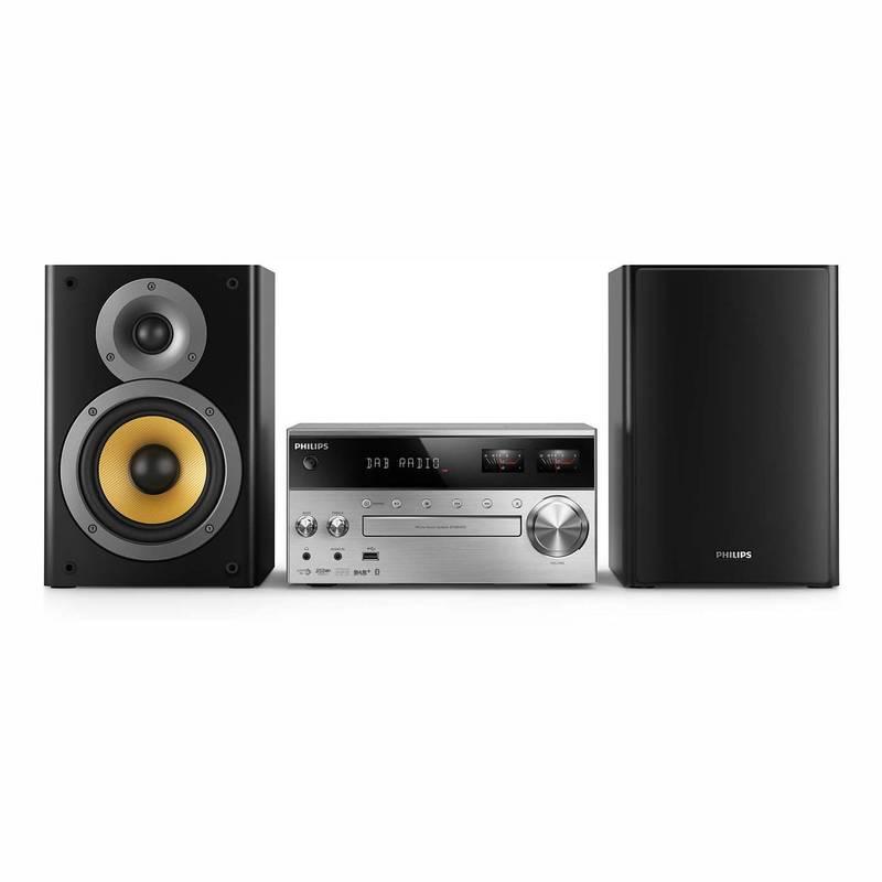 Mikrosystém Philips BTB8000 stříbrný