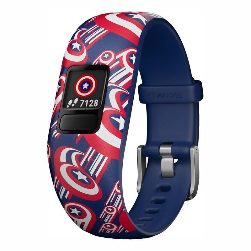 Monitorovací náramek Garmin vívofit jr. 2, Captain America