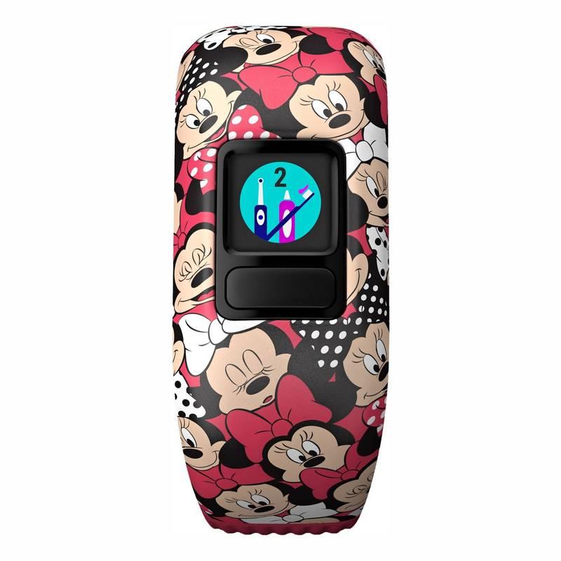 Monitorovací náramek Garmin vívofit jr. 2, streč Minnie Mouse