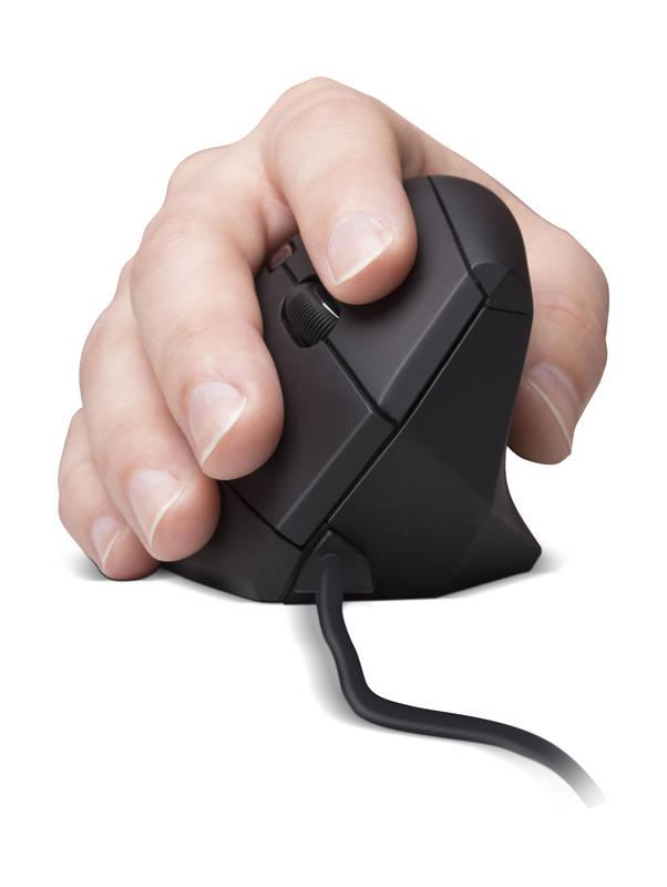 Myš Connect IT Vertical Ergonomic černá
