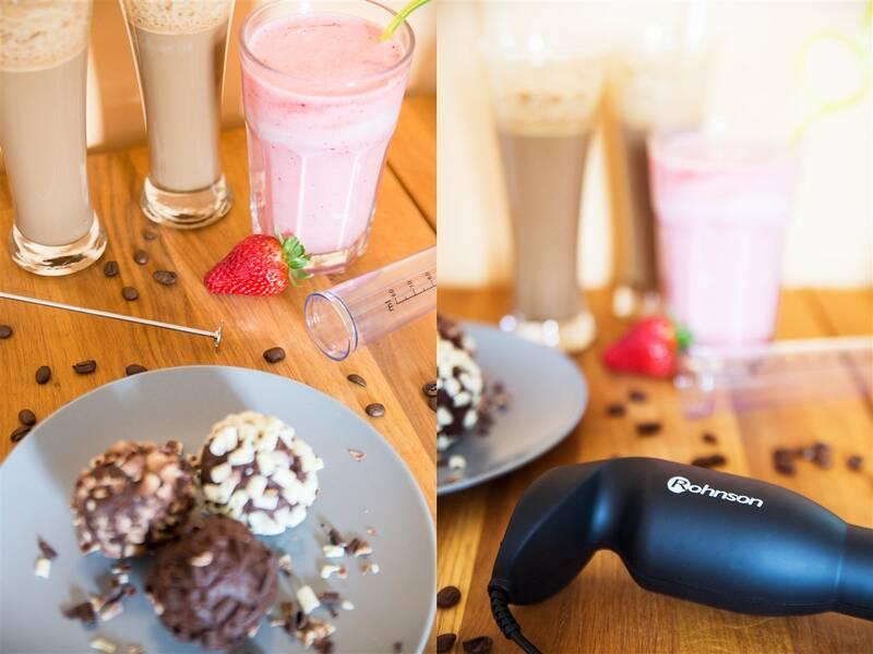 Napěňovač mléka Rohnson R-500 černý