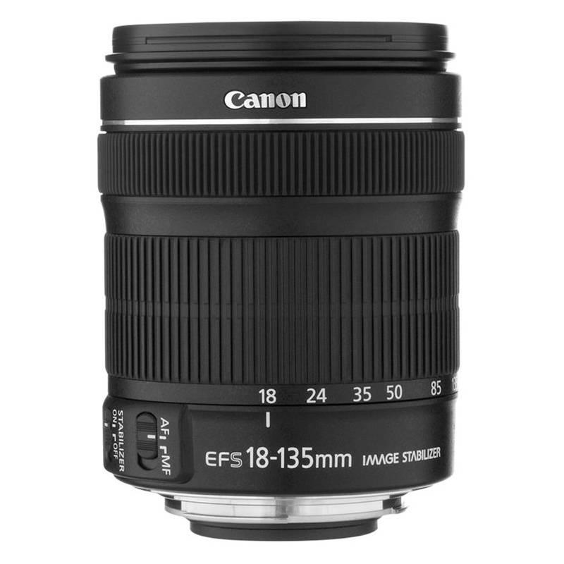Objektiv Canon EF-S 18-135 mm f 3.5-5.6 IS STM EW73B LC kit černý, Objektiv, Canon, EF-S, 18-135, mm, f, 3.5-5.6, IS, STM, EW73B, LC, kit, černý