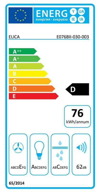 Odsavač par Elica SPOT NG H6 IX A 60 nerez