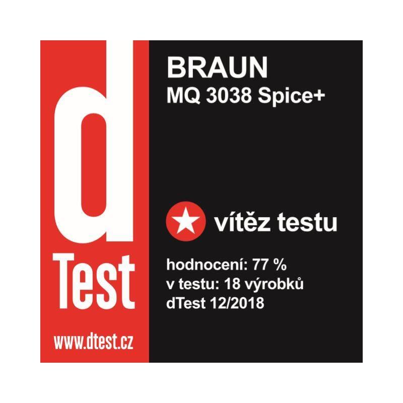 Ponorný mixér Braun Multiquick 3 MQ3038WH bílý modrý