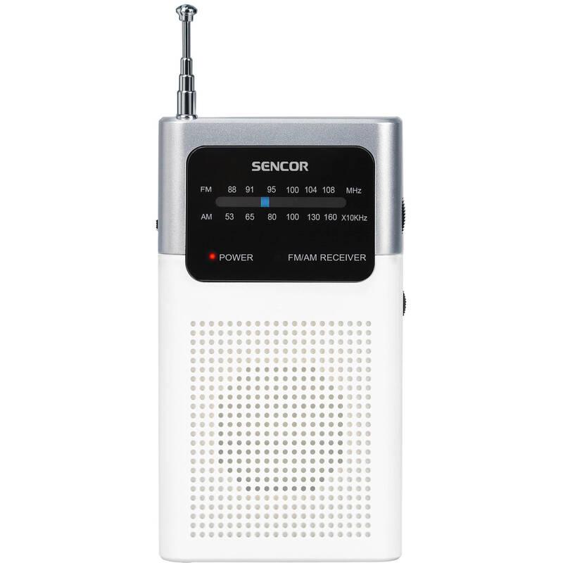 Radiopřijímač Sencor SRD 1100 W bílý