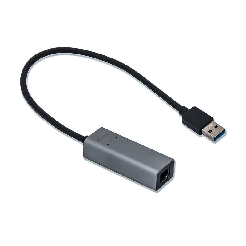 Redukce i-tec RJ45 USB 3.0 šedá, Redukce, i-tec, RJ45, USB, 3.0, šedá