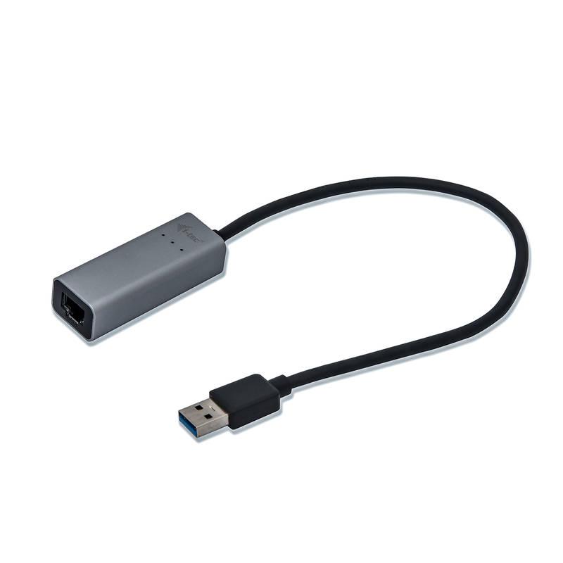 Redukce i-tec RJ45 USB 3.0 šedá