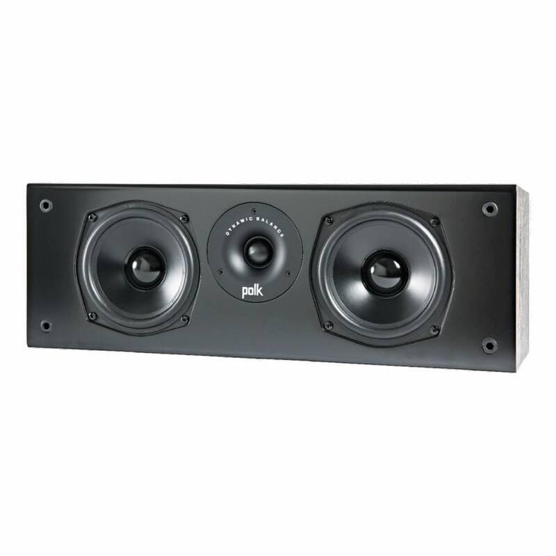 Reproduktory Polk T30 centrální, 1 ks černý, Reproduktory, Polk, T30, centrální, 1, ks, černý