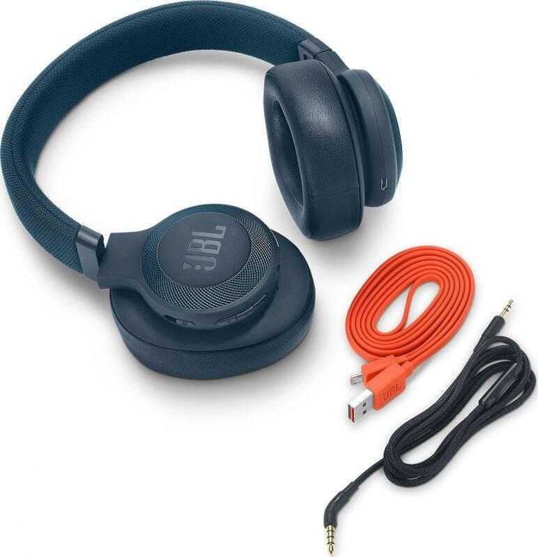 Sluchátka JBL E65BTNC modrá
