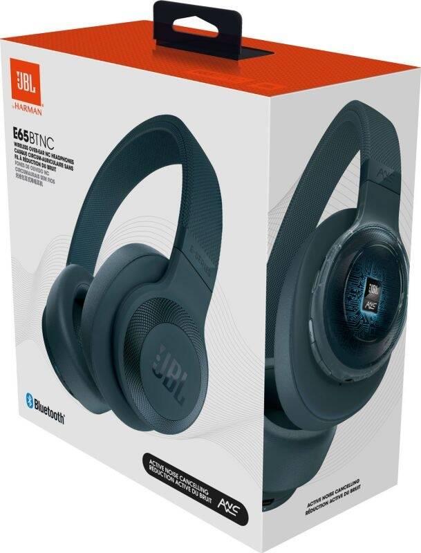 Sluchátka JBL E65BTNC modrá