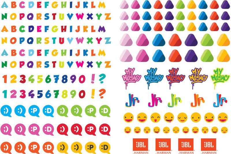 Sluchátka JBL JR300 modrá