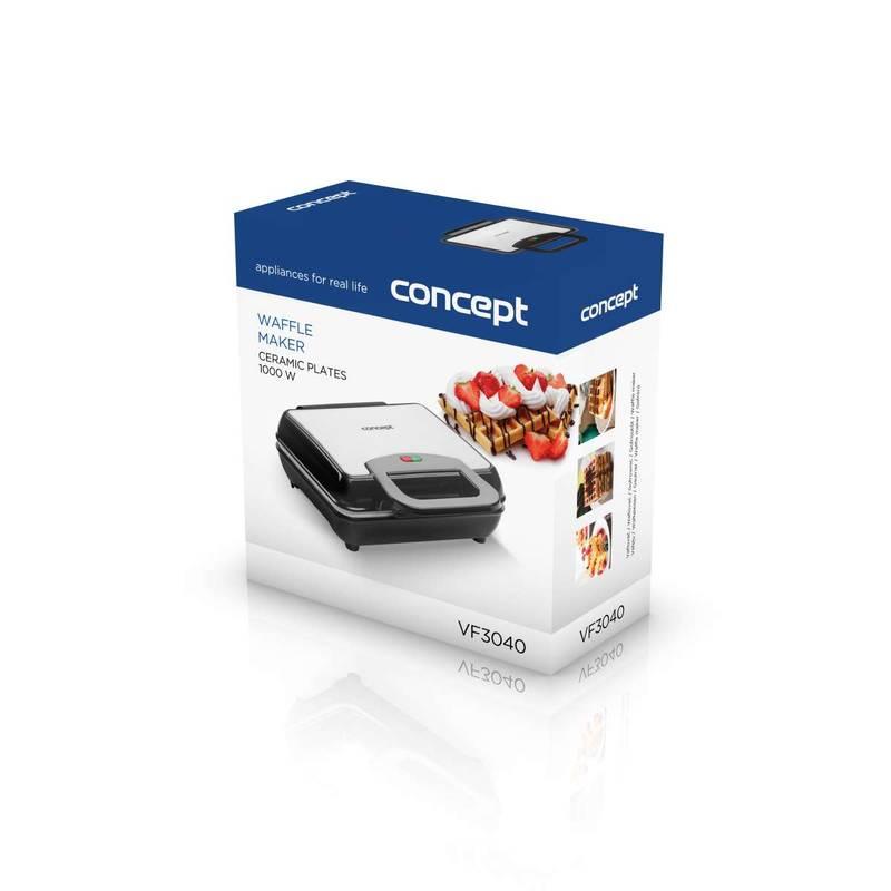 Vaflovač Concept VF3040 černý