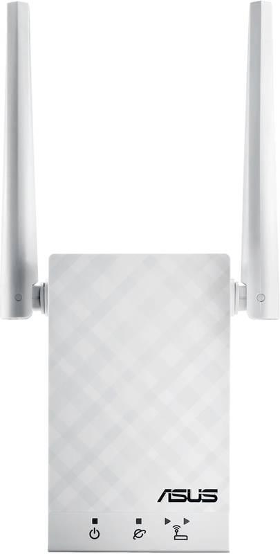 WiFi extender Asus RP-AC55 - AC1200 bílý, WiFi, extender, Asus, RP-AC55, AC1200, bílý