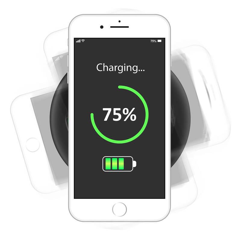 Bezdrátová nabíječka GoGEN 10W černá