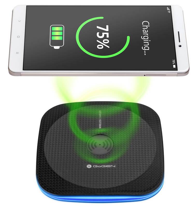 Bezdrátová nabíječka GoGEN 5W černá