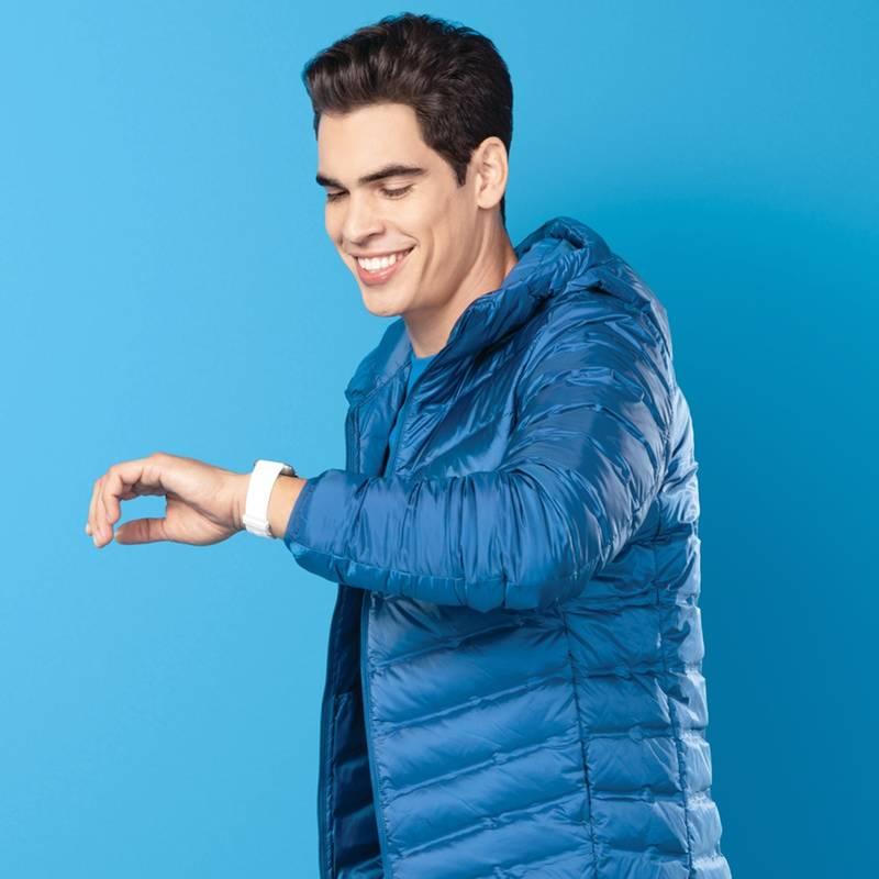 Chytré hodinky Fitbit Versa Lite - White Band Silver Case