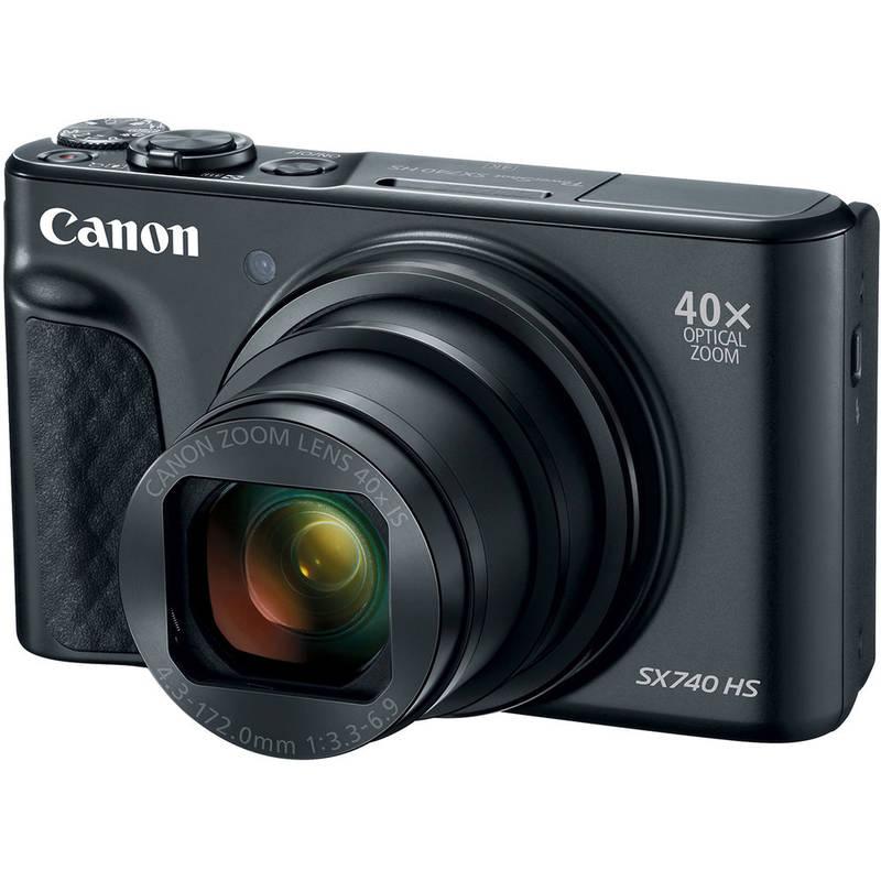 Digitální fotoaparát Canon PowerShot SX740 HS černý, Digitální, fotoaparát, Canon, PowerShot, SX740, HS, černý