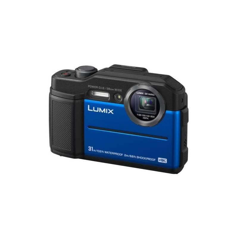 Digitální fotoaparát Panasonic Lumix DC-FT7 modrý