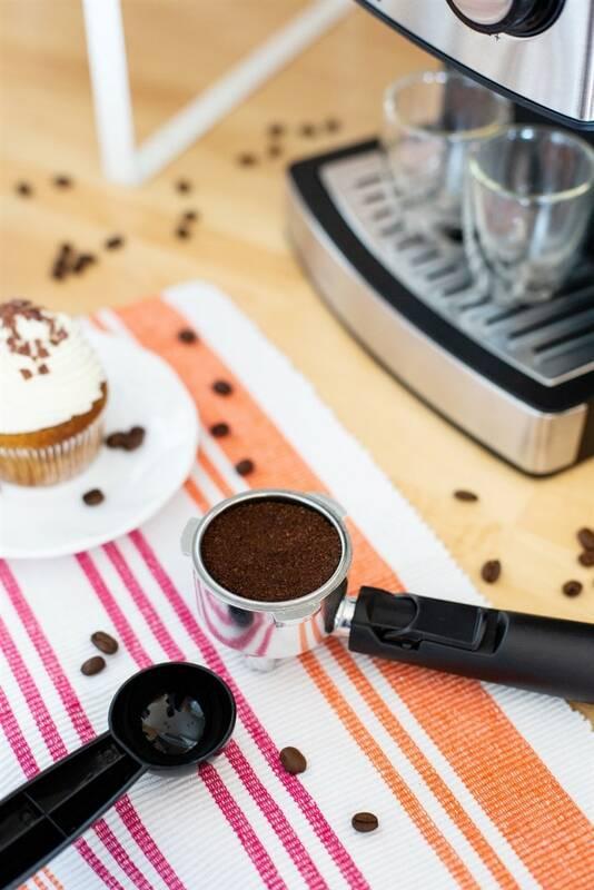 Espresso Rohnson R-980 stříbrné