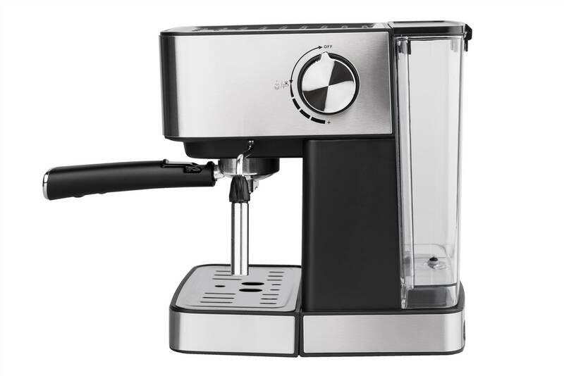 Espresso Rohnson R-982 stříbrné