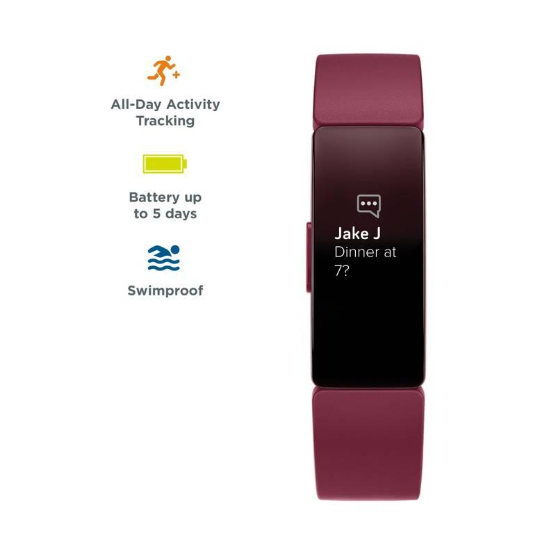 Fitness náramek Fitbit Inspire - Sangria