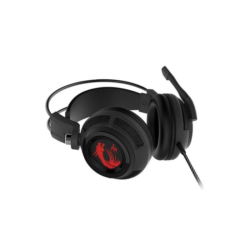 Headset MSI DS502 Gaming černý