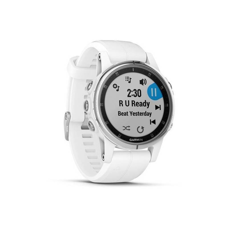 Hodiny Garmin Fenix5S Plus bílé