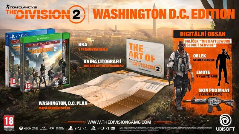 Hra Ubisoft Xbox One Tom Clancy's The Division 2 Washington D.C. Edition, Hra, Ubisoft, Xbox, One, Tom, Clancy's, The, Division, 2, Washington, D.C., Edition