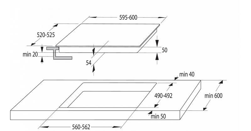 Indukční varná deska Mora VDIT 651 FF černá