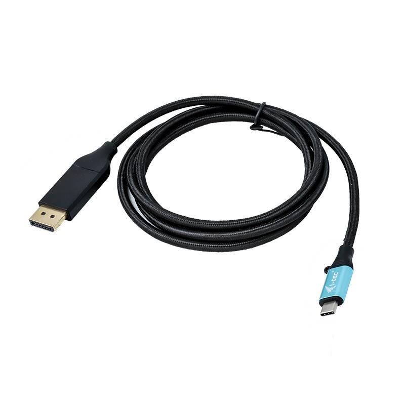 Kabel i-tec USB-C DisplayPort, 1,5m černý, Kabel, i-tec, USB-C, DisplayPort, 1,5m, černý