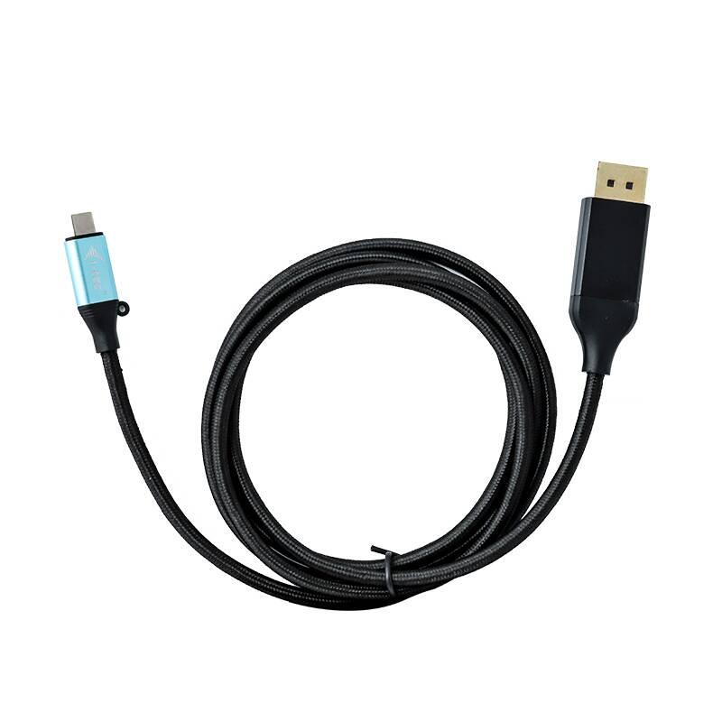 Kabel i-tec USB-C DisplayPort, 1,5m černý, Kabel, i-tec, USB-C, DisplayPort, 1,5m, černý