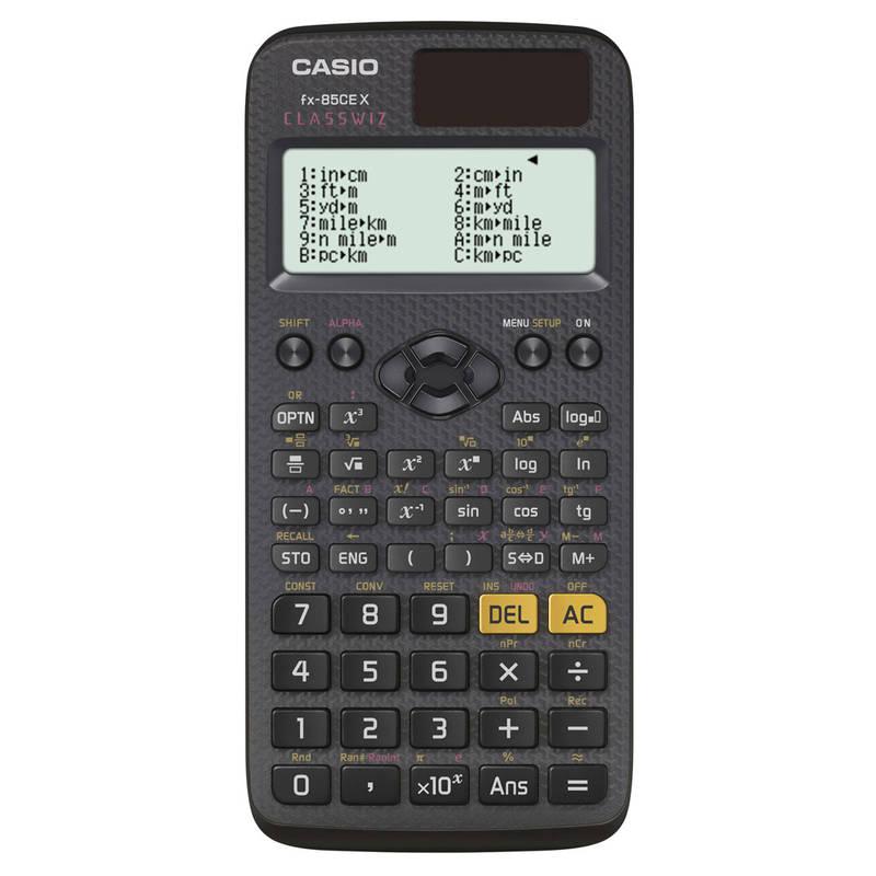 Kalkulačka Casio ClassWiz FX 85 CE X černá, Kalkulačka, Casio, ClassWiz, FX, 85, CE, X, černá