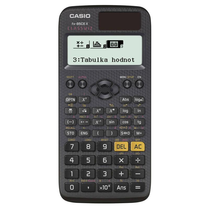 Kalkulačka Casio ClassWiz FX 85 CE X černá, Kalkulačka, Casio, ClassWiz, FX, 85, CE, X, černá