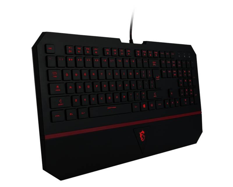 Klávesnice MSI Interceptor DS4100, CZ layout