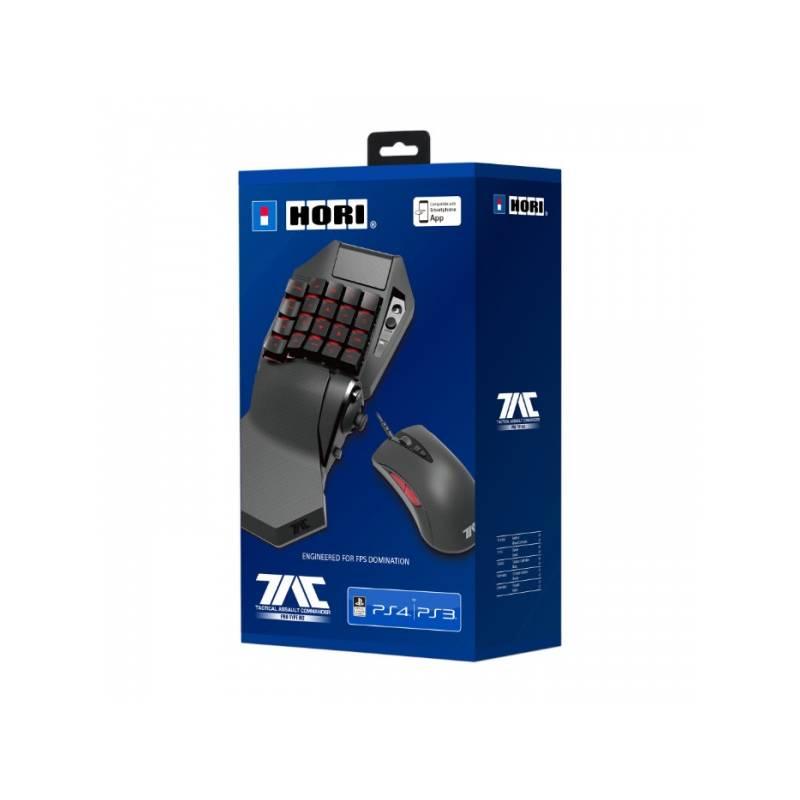 Klávesnice s myší HORI Tactical Assault Commander Pro V2 pro PS4, PS3, PC černá