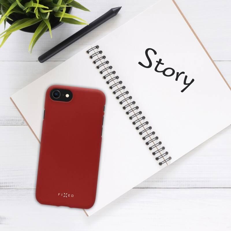 Kryt na mobil FIXED Story pro Huawei Y7 červený