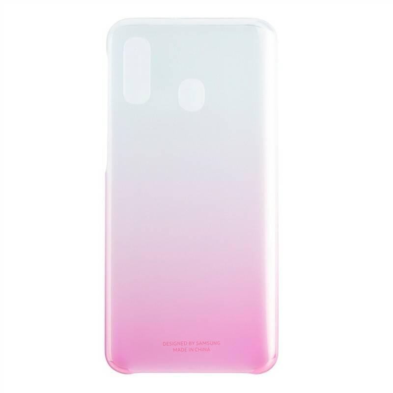 Kryt na mobil Samsung Gradation Cover pro Galaxy A40 růžový