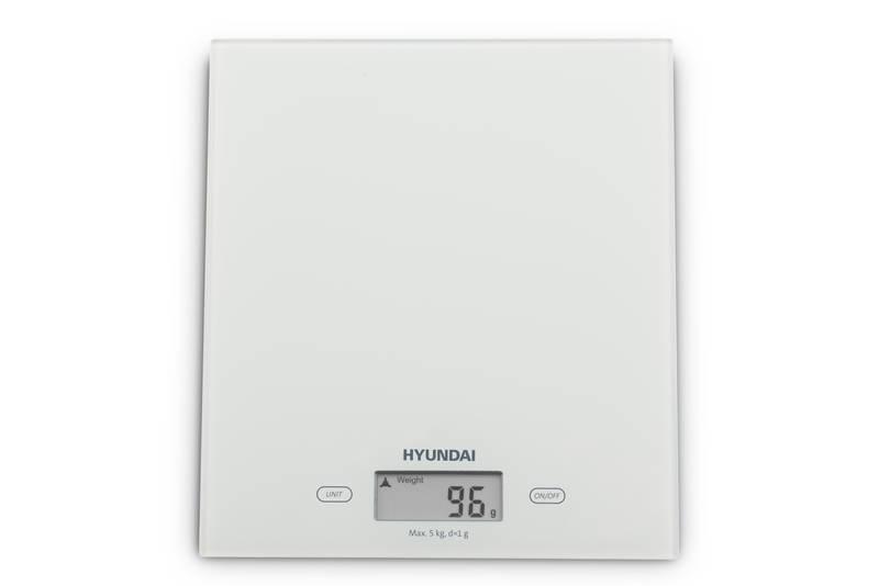 Kuchyňská váha Hyundai KVE 893 bílá
