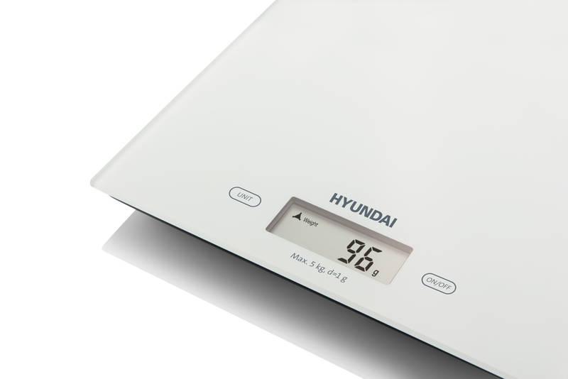 Kuchyňská váha Hyundai KVE 893 bílá