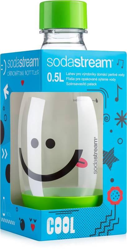 Láhev SodaStream Smajlík 0,5 l zelená