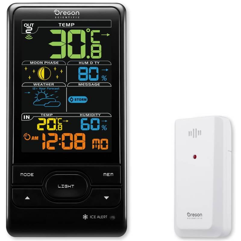 Meteorologická stanice OREGON SCIENTIFIC BAR208SX černá