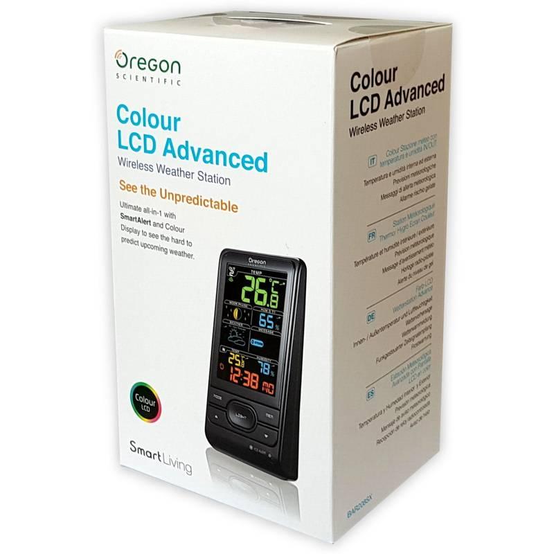 Meteorologická stanice OREGON SCIENTIFIC BAR208SX černá