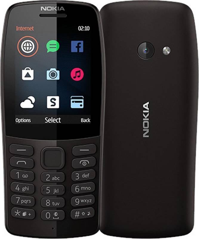 Mobilní telefon Nokia 210 Dual SIM černý, Mobilní, telefon, Nokia, 210, Dual, SIM, černý