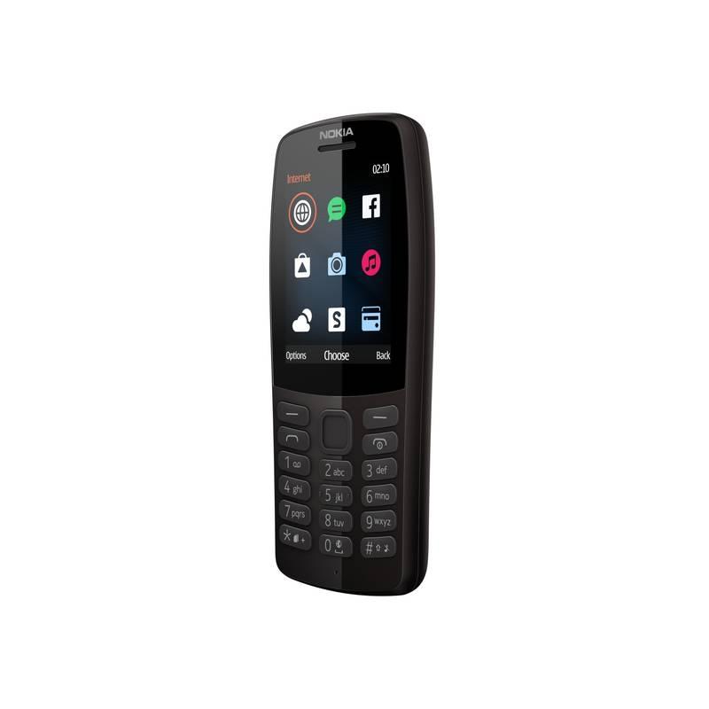 Mobilní telefon Nokia 210 Dual SIM černý, Mobilní, telefon, Nokia, 210, Dual, SIM, černý