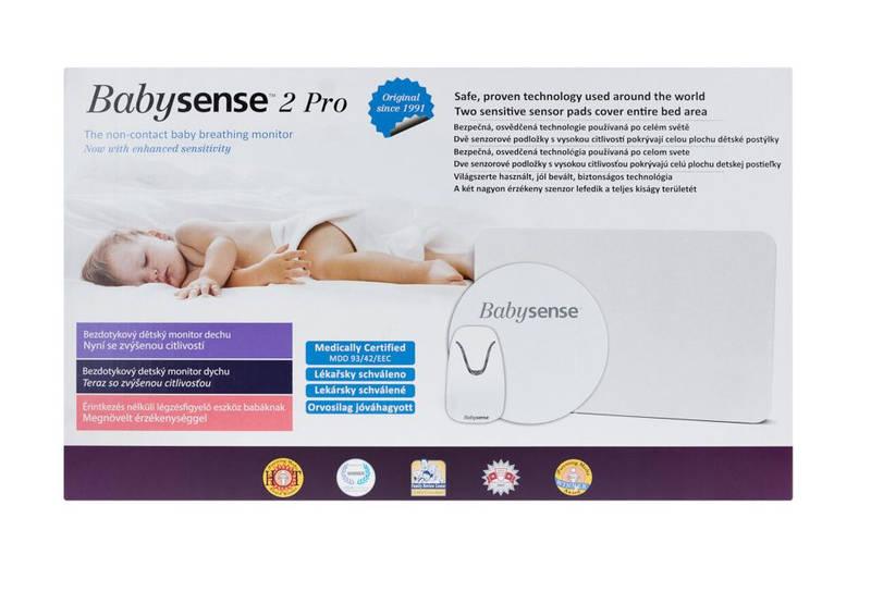 Monitor dechu Hisense Babysense 2 Pro bílá barva