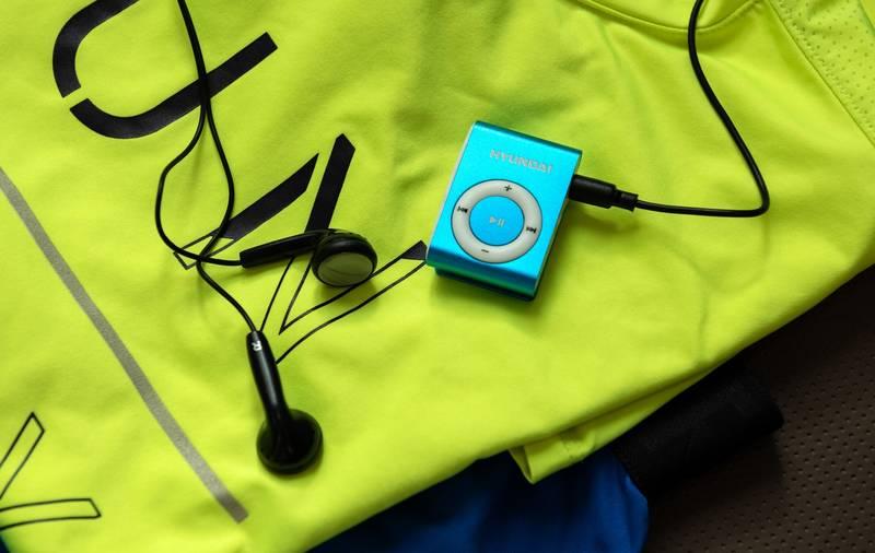 MP3 přehrávač Hyundai MP213BU modrý