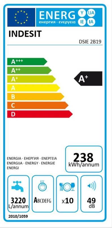 Myčka nádobí Indesit DSIE 2B19