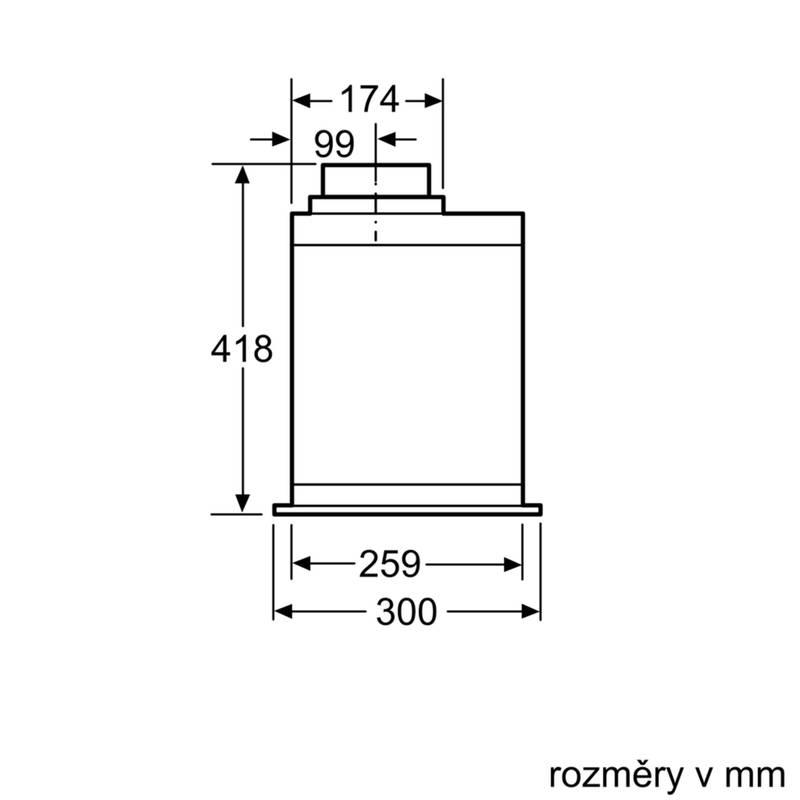 Odsavač par Bosch DHL575C nerez