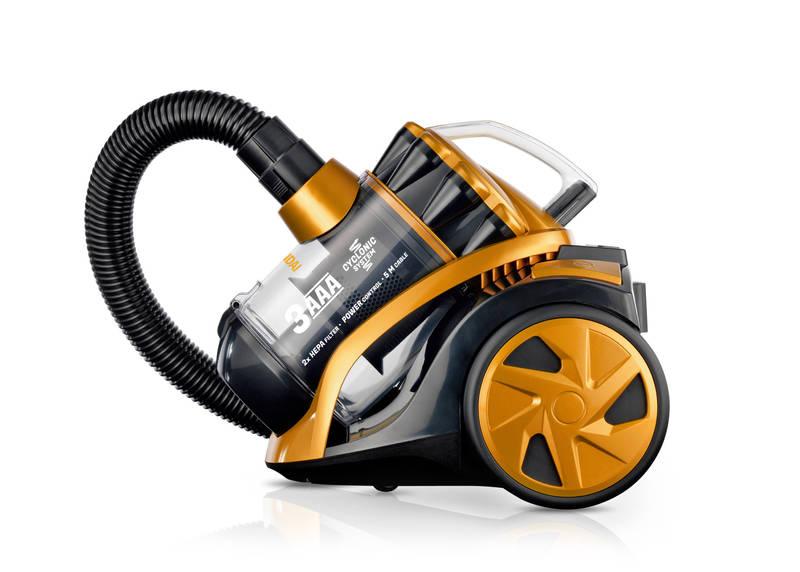 Podlahový vysavač Hyundai VC014 černý oranžový