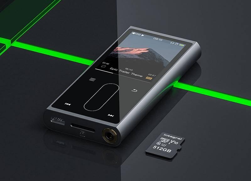 Přenosný digitální přehrávač FiiO M3K černý